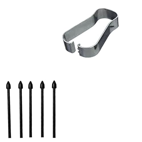 5 schwarze Stiftspitzen für Samsung S6, Stylus Pen Nibs für Samsung Galaxy Tab S6, S Pen Nibs Ersatz für Samsung Galaxy Tab S6 + 1 Pinzette 5 schwarze Stiftspitzen für Samsung S6, Stylus Pen Nibs für Samsung Galaxy Tab S6, S Pen Nibs Ersatz für Samsung Galaxy Tab S6 + 1 Pinzette von Dogxiong