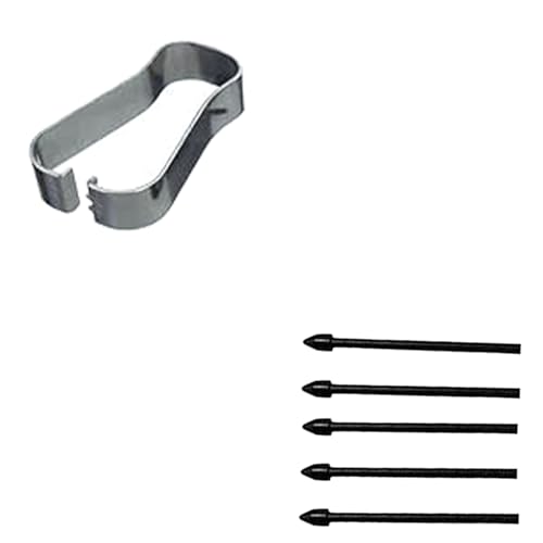 5 schwarze Stiftspitzen für Samsung S7 FE, Stylus Pen Nibs für Samsung Galaxy Tab S7 FE, S Pen Nibs Ersatz für Samsung Galaxy Tab S7 FE + 1 Pinzette 5 schwarze Stiftspitzen für Samsung S7 FE, Stylus Pen Nibs für Samsung Galaxy Tab S7 FE, S Pen Nibs Ersatz für Samsung Galaxy Tab S7 FE + 1 Pinzette von Dogxiong