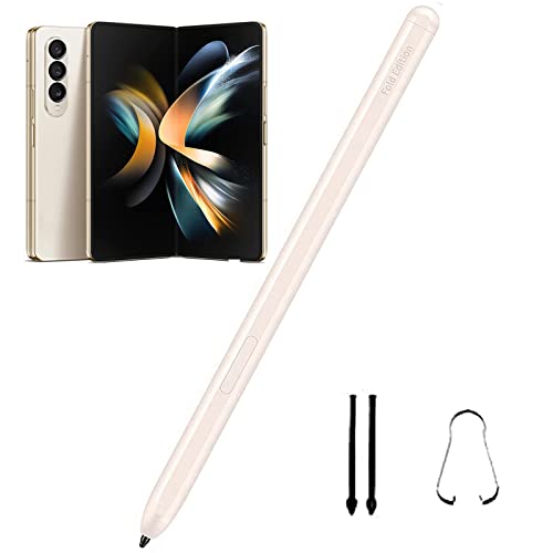 Beige Galaxy Z Fold 3 4 Pen Ersatz + 2 Stiftspitzen für Samsung Galaxy Z fold 3 4 S Pen Touch Stylus S Pen + Ersatzspitzen / Federn Beige Galaxy Z Fold 3 4 Pen Ersatz + 2 Stiftspitzen für Samsung Galaxy Z fold 3 4 S Pen Touch Stylus S Pen + Ersatzspitzen / Federn von Dogxiong