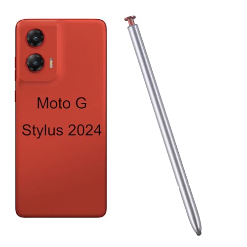 G Stylus 5G 2024 Pen Ersatz für Moto G Stylus 5G 2024 Stylus Pen Ersatz für Motorola Moto G Stylus 5G 2024 XT2419 All Version S Pen (Scarlet Wave) von Dogxiong