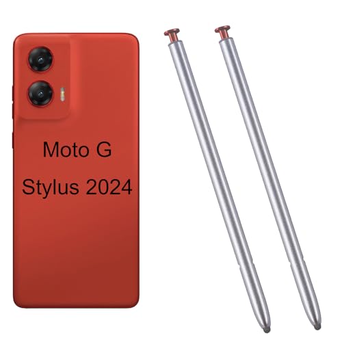 G Stylus 5G 2024 Pen Ersatz für Moto G Stylus 5G 2024 Stylus Pen Ersatz für Motorola Moto G Stylus 5G 2024 XT2419 Alle Versionen S Pen (Scarlet Wave) 2 Stück von Dogxiong