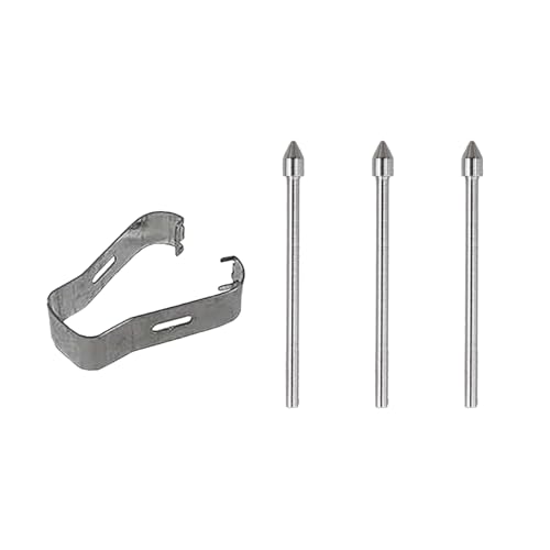 Metallspitzen/Spitzen Ersatz für Samsung Galaxy Tab S6 Lite S Pen, Metallspitzen Ersatz für Galaxy Tab S6 Lite S Pen, Spitzen Ersatz für Galaxy Tab S6 Lite S Pen + Pinzette (3 Stück/Set) von Dogxiong