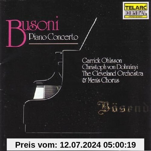 Telarc Classics - Busoni (Klavierkonzert) von Dohnanyi, Christoph Von