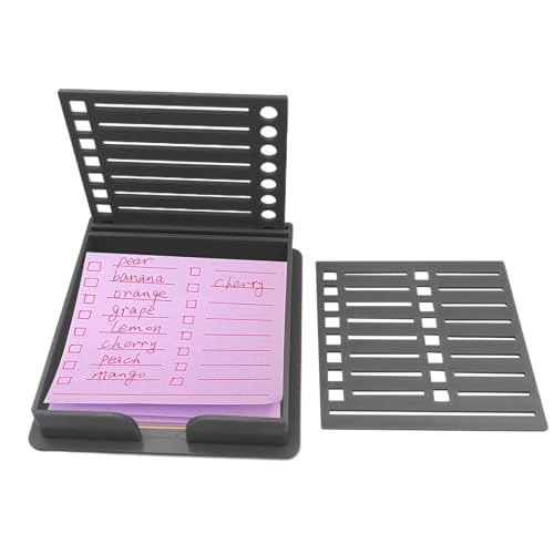 Haftnotiz-Schablone - To Do Listen Haftnotizhalter, Schablonenvorlage For Haftnotizen, Linienschablone For Haftnotizen, Wiederverwendbarer Notiz-Organizer-Halter, Für 3x3 Zoll Haftnotizen Haftnotiz-Schablone - To Do Listen Haftnotizhalter, Schablonenvorlage For Haftnotizen, Linienschablone For Haftnotizen, Wiederverwendbarer Notiz-Organizer-Halter, Für 3x3 Zoll Haftnotizen von Doiyislem