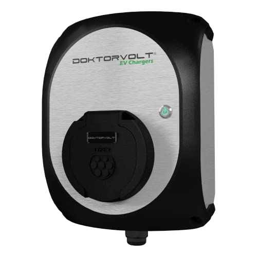 Doktorvolt WALLBOX Ladegerät Home Ladestation für Elektroauto EV 22 kW Typ 2 Ladekabel Wandmontage von Doktorvolt