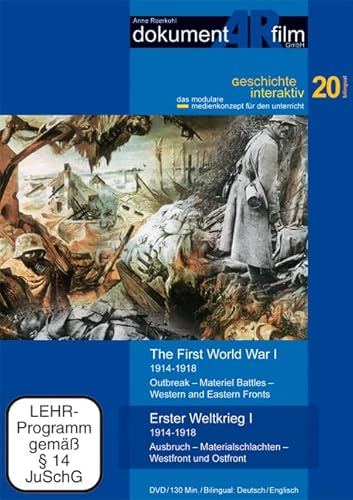 Erster Weltkrieg I 1914-1918 / The First World War I 1914-1918, DVD von Dokumentarfilm