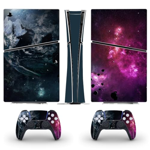 DolDer Aufkleber Vinyl Skin Sticker für PS5 Slim Digital Edition, Schutzfolie Folie für PS5 Slim Digital Edition Konsole und Controller (D0021) von DolDer