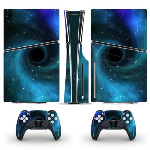 DolDer Sticker für PS5 Slim Disc Edition, Aufkleber Vinyl Skin Schutzfolie Folie Cover für PS5 Slim Disc Konsole und Controller (S0127) von DolDer