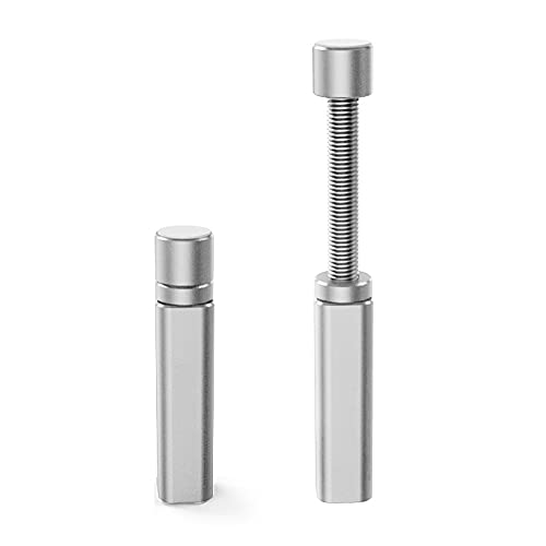 DolDer Aluminium GPU Halterung, Höhenverstellbare, Leichte, Haltbare, Polierte Grafikkarten-Halterung 74~120mm hoch- Platin von DolDer