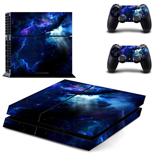 DolDer PS4 Skin Sticker/Aufkleber Folie schützende Haut Schale für Sony PS4 Konsole und 2 Dualshock Controller - 30 von DolDer