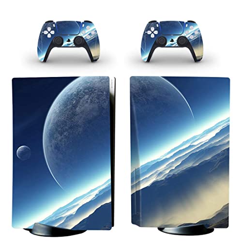 DolDer PS5 Skin Sticker/Aufkleber Folie schützende Haut Schale für Sony PS5 Konsole und 2 Dualshock Controller (0411) von DolDer