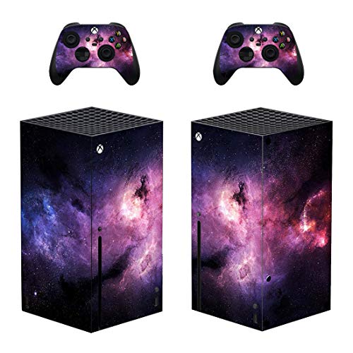 DolDer Skin Sticker/Aufkleber Folie schützende Haut Schale für Xbox Series X Konsole und 2 Dualshock Controller -0379 von DolDer