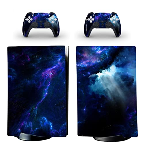 DolDer Skin Sticker/Aufkleber Folie schützende Haut Schale kompatibel mit Sony PS5 Konsole und 2 Dualshock Controller-0503 Digital Edtion DolDer Skin Sticker/Aufkleber Folie schützende Haut Schale kompatibel mit Sony PS5 Konsole und 2 Dualshock Controller-0503 Digital Edtion von DolDer