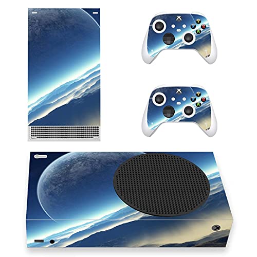 DolDer Skin Sticker für Xbox Series S Aufkleber Folie schützende Haut Schalekompatibel kompatibel mit Xbox Series S Konsole und 2 Dualshock Controller -0361 von DolDer