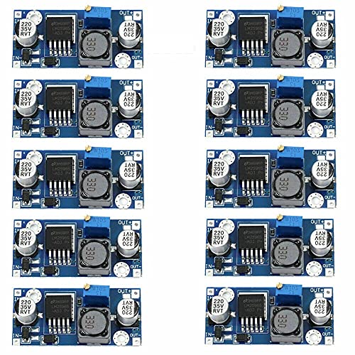 DollaTek 10Pcs DC zu DC Hochleistungs-Spannungsregler 3.0-40V zu 1.5-35V Abwärtswandler DIY-Netzteil Step-Down-Modul von DollaTek