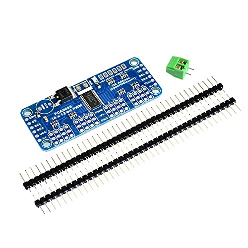 DollaTek 16-Kanal 12-Bit-PWM-Servomotortreiber I2C Modul Board PCA9685 Für Arduino/Roboter/Raspberry Pi von DollaTek