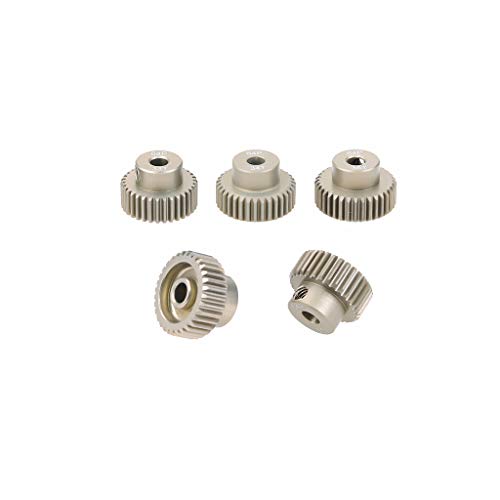 DollaTek 5PCS 64DP 31T 32T 33T 34T 35T Ritzelmotor-Kombi-Set für bürstenlosen 1/10 Rc Auto-Motor von DollaTek