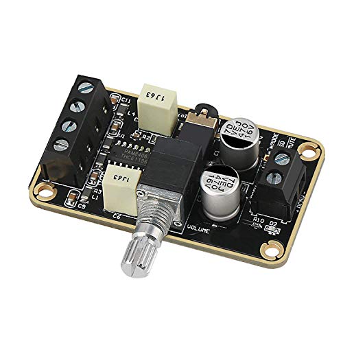 DollaTek Audioverstärker-Board, PAM8406 Digitales Leistungsverstärker-Board 5W + 5W Immersions-Gold-Stereoverstärker 2,0 zweikanalige Mini-Klasse-D-DC5V verstärken das DIY-Schaltungsmodul von DollaTek