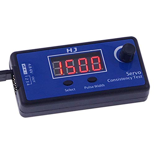 DollaTek Digital Servo Tester, Drehzahlregler für RC Hubschrauber Flugzeug Auto Motor Gasanzeige DollaTek Digital Servo Tester, Drehzahlregler für RC Hubschrauber Flugzeug Auto Motor Gasanzeige von DollaTek