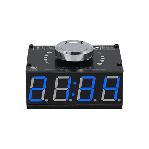 DollaTek HIFI 50 W * 2 Stereo Bluetooth Digital Endstufe Board Modul mit WiFi Timing Clock von DollaTek