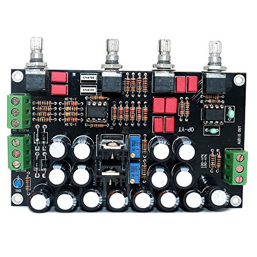 DollaTek HiFi Verstärker Audio OPA2604 + AD827 OPAMP 5532 LM337 LM317 Vorverstärker Vorverstärker Lautstärkeregler von DollaTek