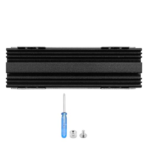DollaTek M.2 Nvme Kühlkörper unterstützt 2280 SSD hocheffizienter Aluminium-Kühler – Schwarz DollaTek M.2 Nvme Kühlkörper unterstützt 2280 SSD hocheffizienter Aluminium-Kühler – Schwarz von DollaTek