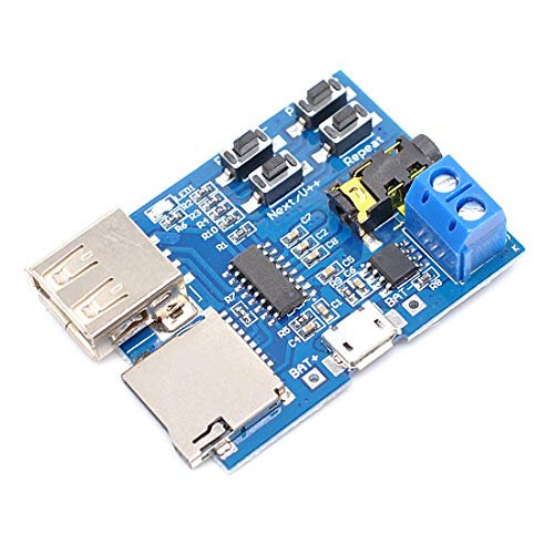 DollaTek Mp3 Verlustfreie Decoder Decodierung Leistungsverstärker MP3-Player Audiomodul Mp3 Decoder Board Unterstützung TF-Karte USB von DollaTek