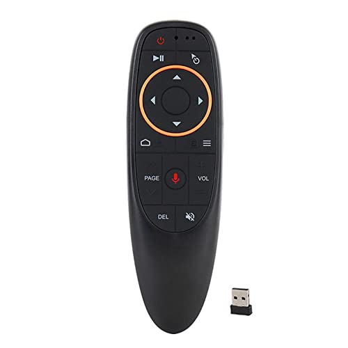 DollaTek PC-Fernbedienung Air Mouse 2,4-GHz-Funkfernbedienung mit Sprachgyroskopfunktion für Google Android TV Box Smart TV PC HTPC Raspberry Laptop Präsentation DollaTek PC-Fernbedienung Air Mouse 2,4-GHz-Funkfernbedienung mit Sprachgyroskopfunktion für Google Android TV Box Smart TV PC HTPC Raspberry Laptop Präsentation von DollaTek