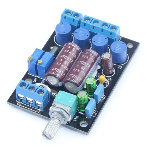 DollaTek TA2024 Digital Audio Verstärker-Brett HiFi AMP-Modul 2 Kanal 3A/12V Stromversorgung mit 2200uF/16V große elektrische Kapazität für Computer PC-Lautsprecher DIY von DollaTek