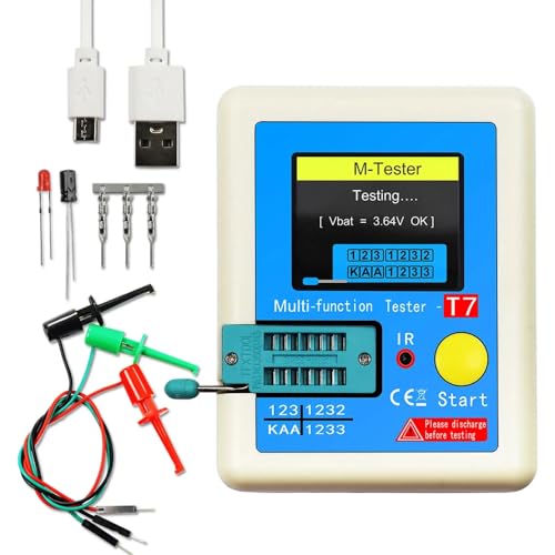 DollaTek Transistor Multifunktionstester TFT Diode Triode Kapazität Meter LCR ESR Meter NPN PNP MOSFET IR Tester von DollaTek