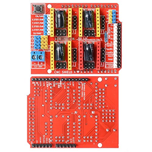 DollaTek V3 Engraver Shield 3D Drucker CNC Erweiterungskarte A4988 Treiber Board für Arduino DollaTek V3 Engraver Shield 3D Drucker CNC Erweiterungskarte A4988 Treiber Board für Arduino von DollaTek