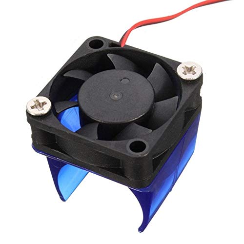 DollaTek 3D-Drucker-Lüfter, 30 mm × 30 mm × 10 mm, DC 12V, 0,08A, für 3D-Drucker V6 oder DIY, Blau von DollaTek
