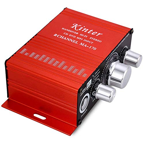 DollaTek kinter ma-170 mini 12v 20w hi-fi stereoverstärker booster dvd mp3 lautsprecher von DollaTek