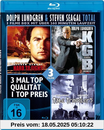 Dolph Lundgren & Steven Seagal TOTAL-BOX (3 Filme) [Blu-ray] von Dolph Lundgren