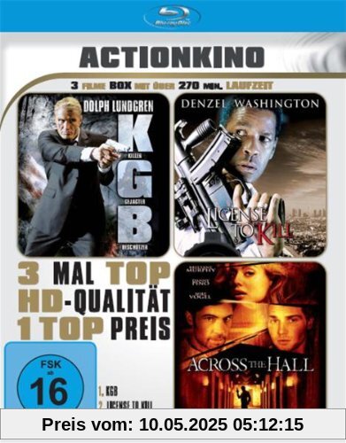 K.G.B. / License to Kill / Across the Hall (3 Filme Actionkino) [Blu-ray] von Dolph Lundgren