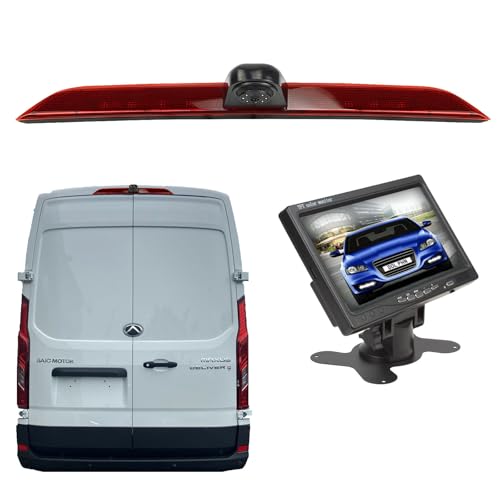 Dolphin Automotive Rückfahrkamera für Maxus Deliver 9 (Kamera mit 17,8 cm Armaturenbrett-Monitor) von Dolphin Automotive