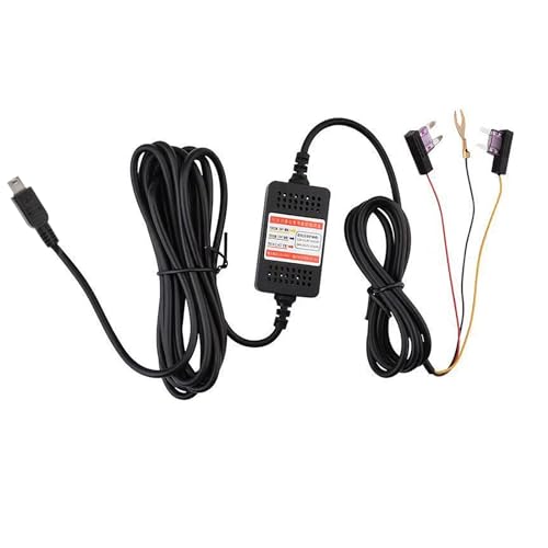 12 V/24 V auf 5 V 3 A Dashcams-Kabel, USB-Auto-Ladekabel, Stepdown, 3-adrig, Netzkabel für Auto, LKW, Auto-Elektronik 12 V/24 V auf 5 V 3 A Dashcams-Kabel, USB-Auto-Ladekabel, Stepdown, 3-adrig, Netzkabel für Auto, LKW, Auto-Elektronik von Domasvmd