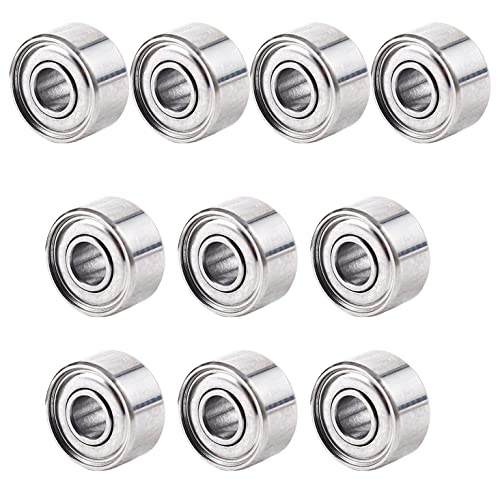 693zz Miniatur-Rillenkugellager aus Stahl, Mikro, doppelt geschirmt, Ersatz-Kugellager, 3 mm x 8 mm x 4 mm, 693zz Rillenkugellager, 3 mm x 8 mm x 4 mm, doppelt geschirmter Karbonstahl, einfach, 10 693zz Miniatur-Rillenkugellager aus Stahl, Mikro, doppelt geschirmt, Ersatz-Kugellager, 3 mm x 8 mm x 4 mm, 693zz Rillenkugellager, 3 mm x 8 mm x 4 mm, doppelt geschirmter Karbonstahl, einfach, 10 von Domasvmd