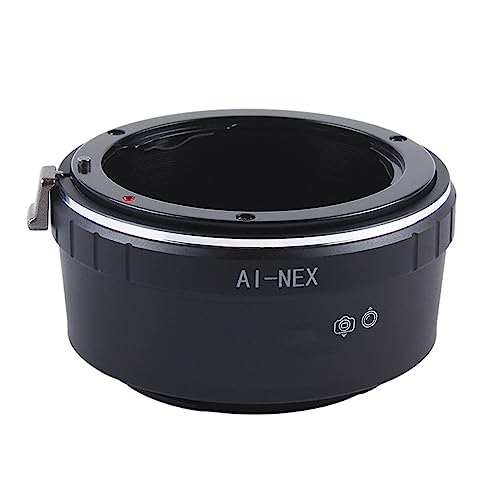 AINEX Objektivhalterung Kamera-Adapter Manuelle Objektivhalterung Ersatz für NEX5R NEXC3 NEX5N NEX5C NEX5R NEX6 Kamera-Zubehöradapter Halterung Adapter Fotografie Ausrüstung Konverter von Domasvmd