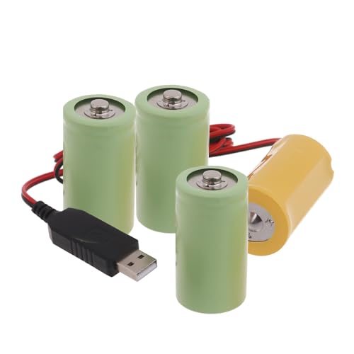 Domasvmd 1 Set LR20 D Eliminatoren Kabel Draht USB 5V2A Netzteilkabel als Ersatz für 4 x 1,5 V LR20 D für Taschenlampen-Controller Domasvmd 1 Set LR20 D Eliminatoren Kabel Draht USB 5V2A Netzteilkabel als Ersatz für 4 x 1,5 V LR20 D für Taschenlampen-Controller von Domasvmd