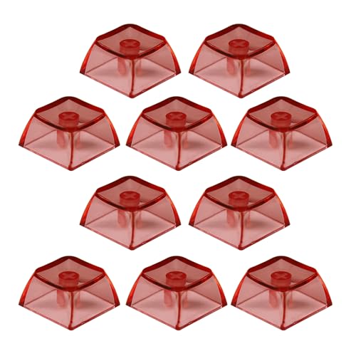 Domasvmd 10 x Blanko-Tastenkappen mit Hintergrundbeleuchtung, ForMX-Schalter, mechanische Tastatur-Installation, 1 x 1U XDA2, 9,3 mm Höhe, Polycarbonat-Material Domasvmd 10 x Blanko-Tastenkappen mit Hintergrundbeleuchtung, ForMX-Schalter, mechanische Tastatur-Installation, 1 x 1U XDA2, 9,3 mm Höhe, Polycarbonat-Material von Domasvmd