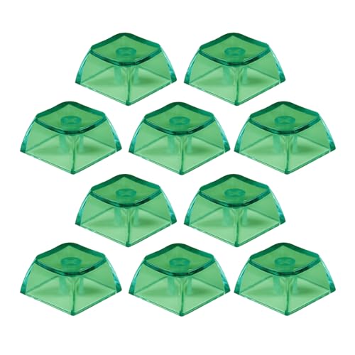 Domasvmd 10 x Blanko-Tastenkappen mit Hintergrundbeleuchtung, ForMX-Schalter, mechanische Tastatur-Installation, 1 x 1U XDA2, 9,3 mm Höhe, Polycarbonat-Material Domasvmd 10 x Blanko-Tastenkappen mit Hintergrundbeleuchtung, ForMX-Schalter, mechanische Tastatur-Installation, 1 x 1U XDA2, 9,3 mm Höhe, Polycarbonat-Material von Domasvmd