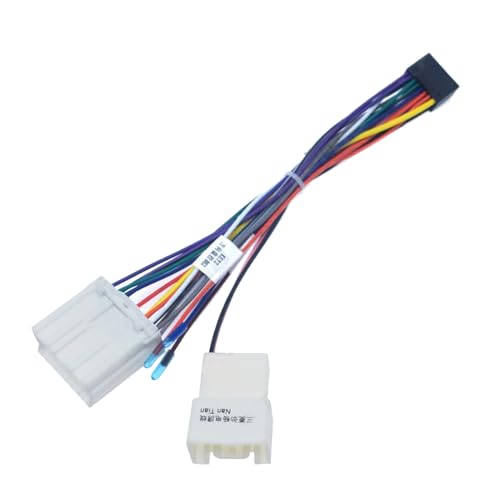 Domasvmd 16Pin auf Kabel Adapter 16P Steckverbinder Kabelbaum Zubehör Draht für 2 Din Radio Auto 16pin Autoradio Kabel Stromanschluss für Auto Multimedia System Domasvmd 16Pin auf Kabel Adapter 16P Steckverbinder Kabelbaum Zubehör Draht für 2 Din Radio Auto 16pin Autoradio Kabel Stromanschluss für Auto Multimedia System von Domasvmd