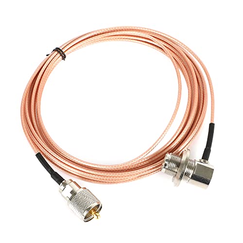Domasvmd 5 Meter SC316 Koaxialkabel PL-259 SO-239 Stecker auf Buchse für mobile Autoradio Verlängerung Ss316l Draht Radio Verlängerungskabel Domasvmd 5 Meter SC316 Koaxialkabel PL-259 SO-239 Stecker auf Buchse für mobile Autoradio Verlängerung Ss316l Draht Radio Verlängerungskabel von Domasvmd