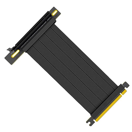 Domasvmd 90° 180° Grafikkarten-Verlängerungskabel PCI für Express Shielded Extender Full Speed PCIE X16 Kabel Pcie X16 Kabel von Domasvmd