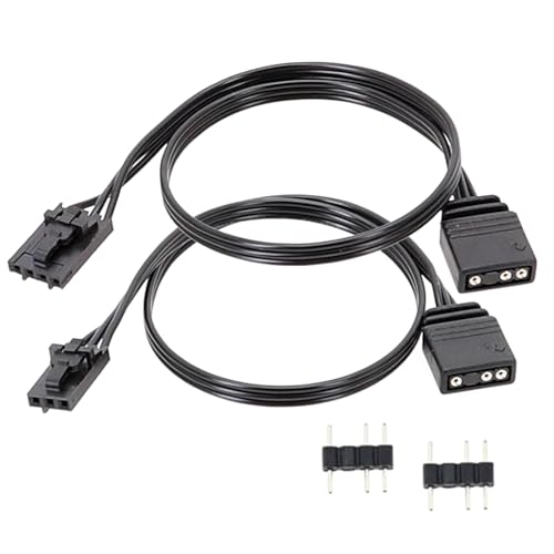 Domasvmd Adapterkabel für Corsairs QL LL120 ICUE-Controller auf ARGB-Erweiterungskabel, Synchron-ARGB-Kabel Domasvmd Adapterkabel für Corsairs QL LL120 ICUE-Controller auf ARGB-Erweiterungskabel, Synchron-ARGB-Kabel von Domasvmd