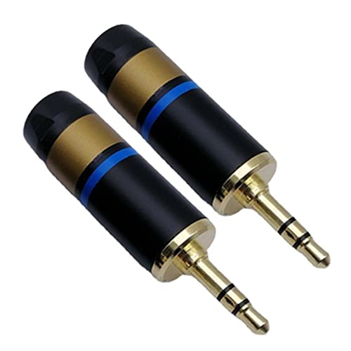 Domasvmd Bananenstecker, Lautsprecheranschlüsse, 3,5-mm-Stecker, plattiert, Musik-Lautsprecherkabel, Draht-Adapter, 3,5 mm, Bananenstecker, Bananenstecker, Zubehör für Zuhause Domasvmd Bananenstecker, Lautsprecheranschlüsse, 3,5-mm-Stecker, plattiert, Musik-Lautsprecherkabel, Draht-Adapter, 3,5 mm, Bananenstecker, Bananenstecker, Zubehör für Zuhause von Domasvmd
