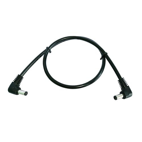 Domasvmd DC5521 Stromkabel mit doppeltem männlichem Ende, 5,5 x 2,1 mm Stecker auf 5,5 x 2,1 mm Stecker, Kabel für Router, Lautsprecher, DC 5,5 mm x 2,1 mm, Stecker auf Stecker, Adapterkabel Domasvmd DC5521 Stromkabel mit doppeltem männlichem Ende, 5,5 x 2,1 mm Stecker auf 5,5 x 2,1 mm Stecker, Kabel für Router, Lautsprecher, DC 5,5 mm x 2,1 mm, Stecker auf Stecker, Adapterkabel von Domasvmd