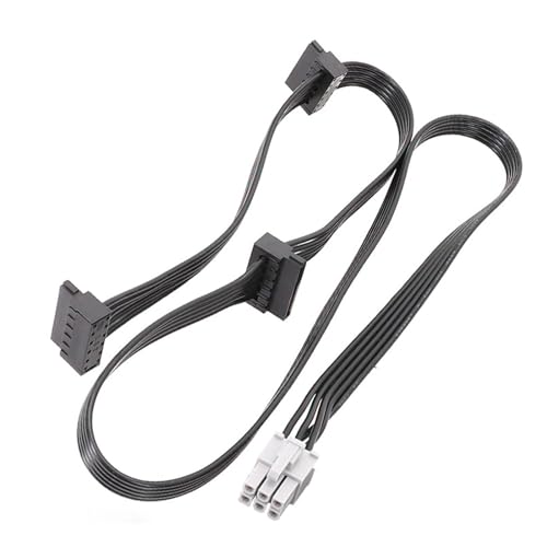 Domasvmd Effizientes 15-poliges LEADEX Modulares GPU-Kabel PCIE5.0 Grafikkarten-Netzteilkabel für Gaming-Computing für Leadex-Modular von Domasvmd
