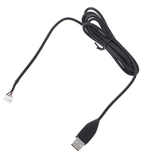 Domasvmd Ersatzkabel aus weichem PVC für MX518 MX510 MX500 MX310 Gaming 2 m Mikrofonkabel Domasvmd Ersatzkabel aus weichem PVC für MX518 MX510 MX500 MX310 Gaming 2 m Mikrofonkabel von Domasvmd